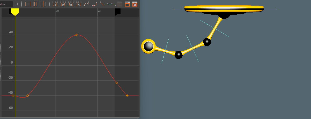 Pendulum with basic timing.