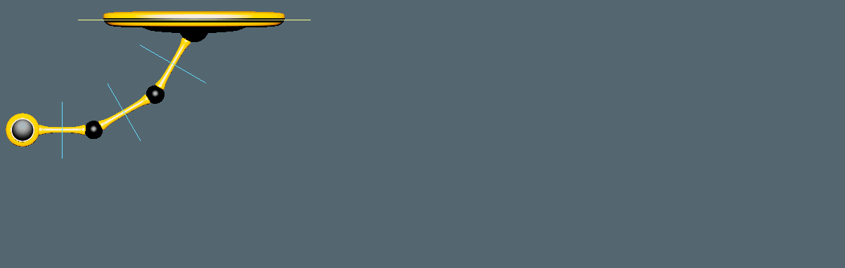 Main pendulum poses, with inbetweens.